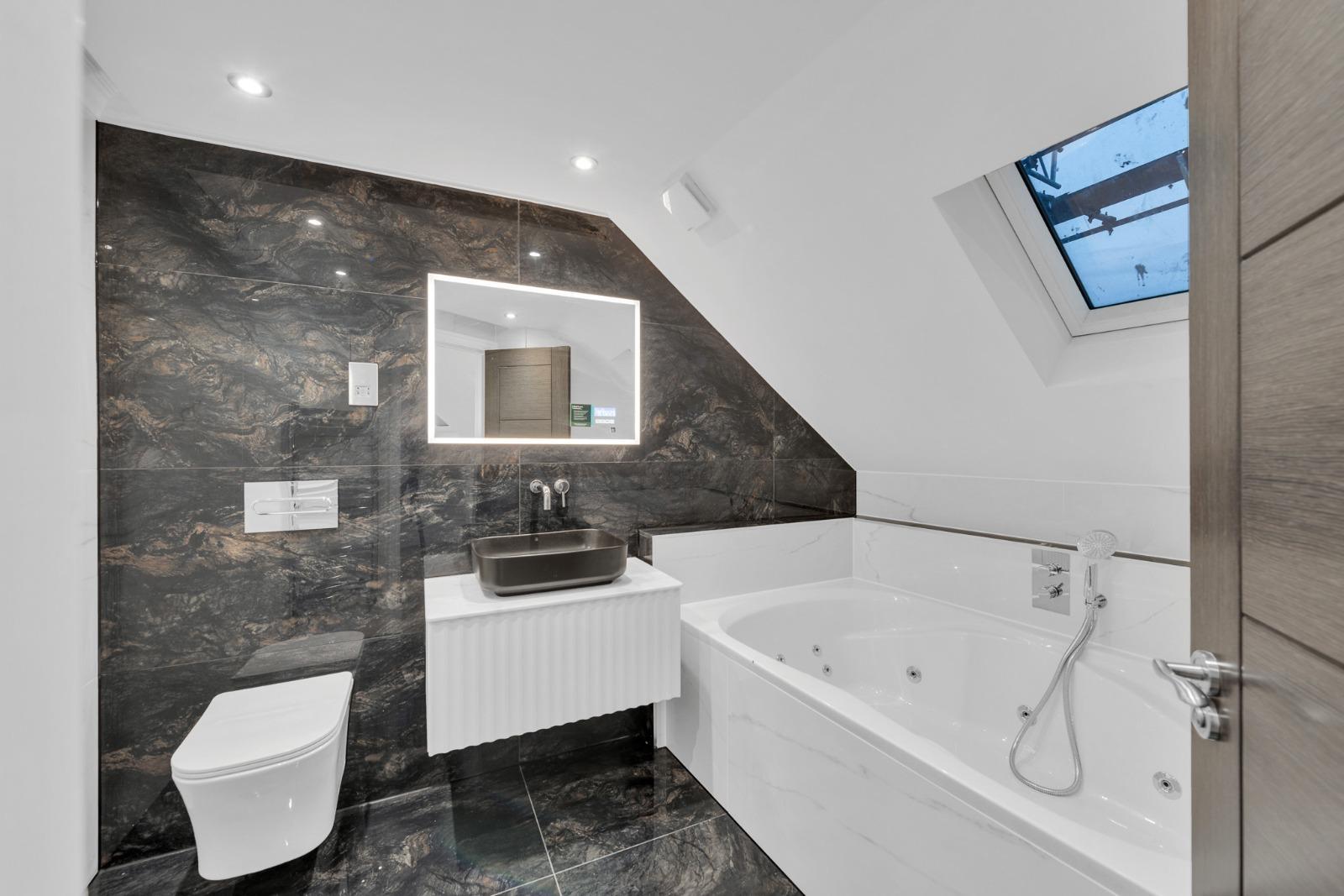 Modern bathroom renovations